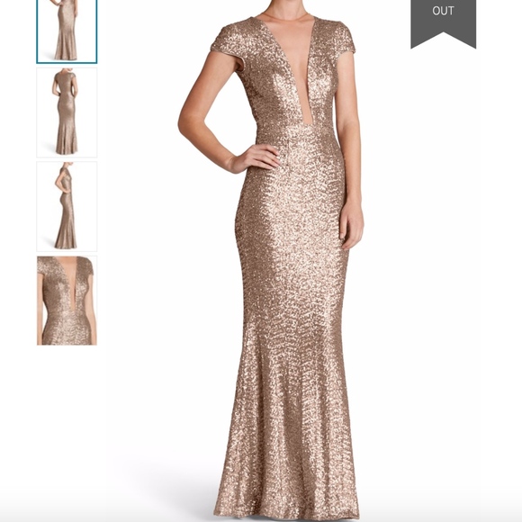 Dress the Population Dresses & Skirts - NWT Dress The Population Michelle Sequin Gown